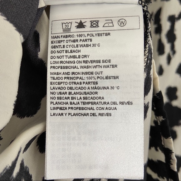 NWT Ba&sh Opus Blouse | Size 1 / US 4 | Black and Ecru, Puff Sleeve - Picture 14 of 16